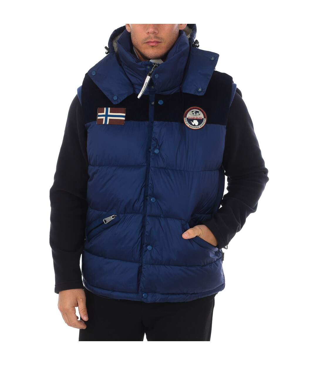 ANTERO corduroy inner padded vest N0YIZH man