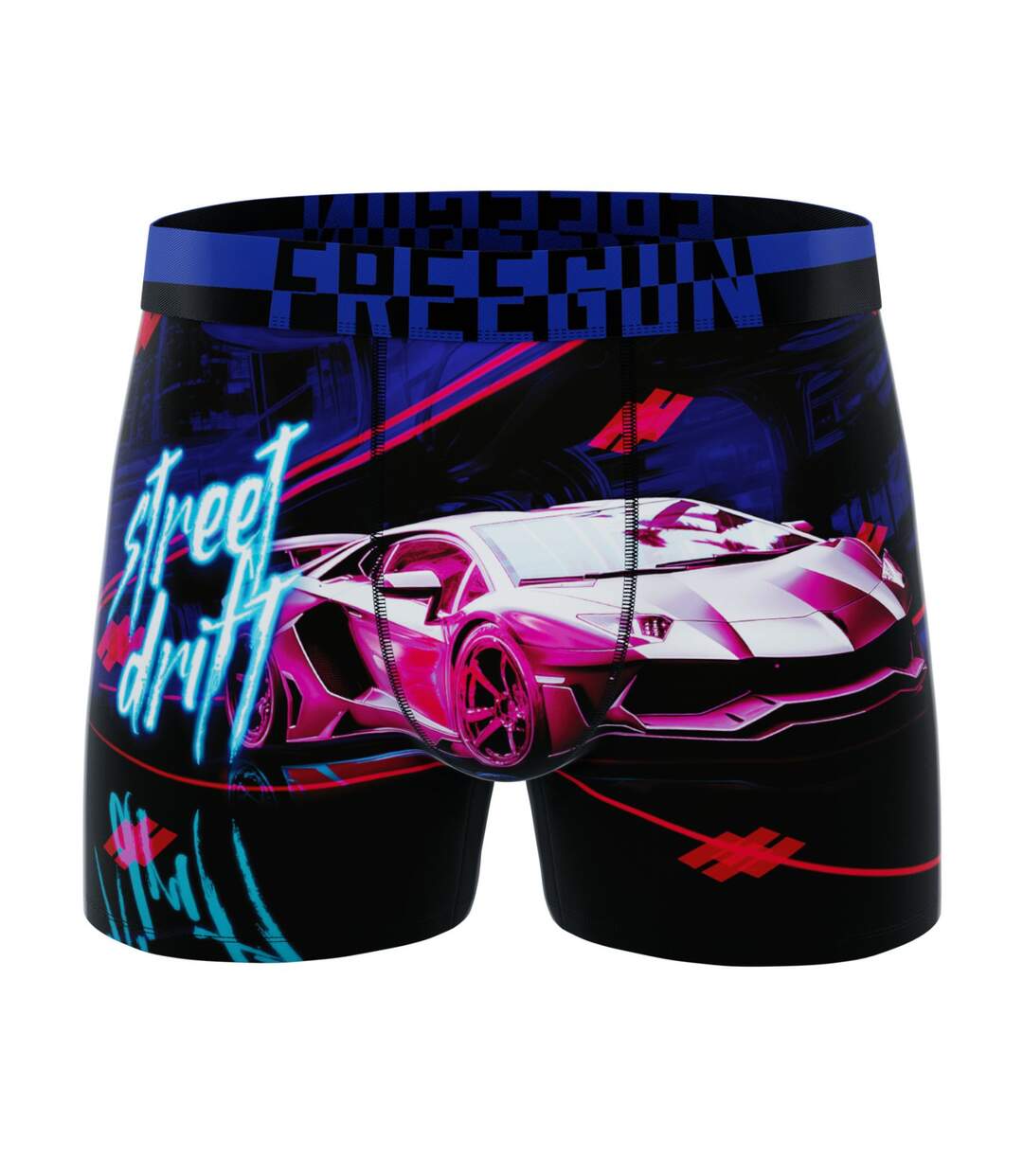 Lot de 4 boxers homme Tech Glitchy Freegun-5