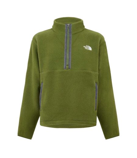 Mens Funnel Neck Sweatshirt Woodland Green The North Face
