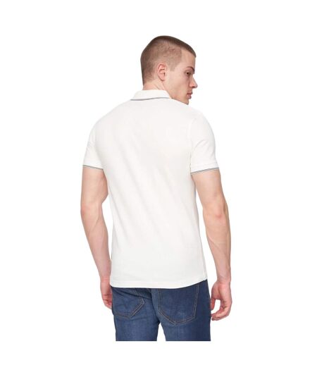 Mens Moorehen Polo Shirt White Henleys