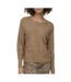 Pull marron femme only dani-1