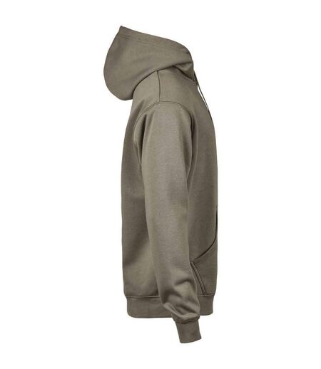 Mens hooded sweatshirt clay Tee Jays