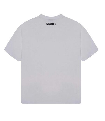 T-shirt Motif/style Central Homme Blanc BEAST