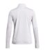 Womens/ladies Tech Textured Half Zip Top Halo Grey Under Armour-4
