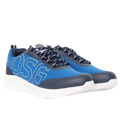 Mens amis trainers navy Duffer
