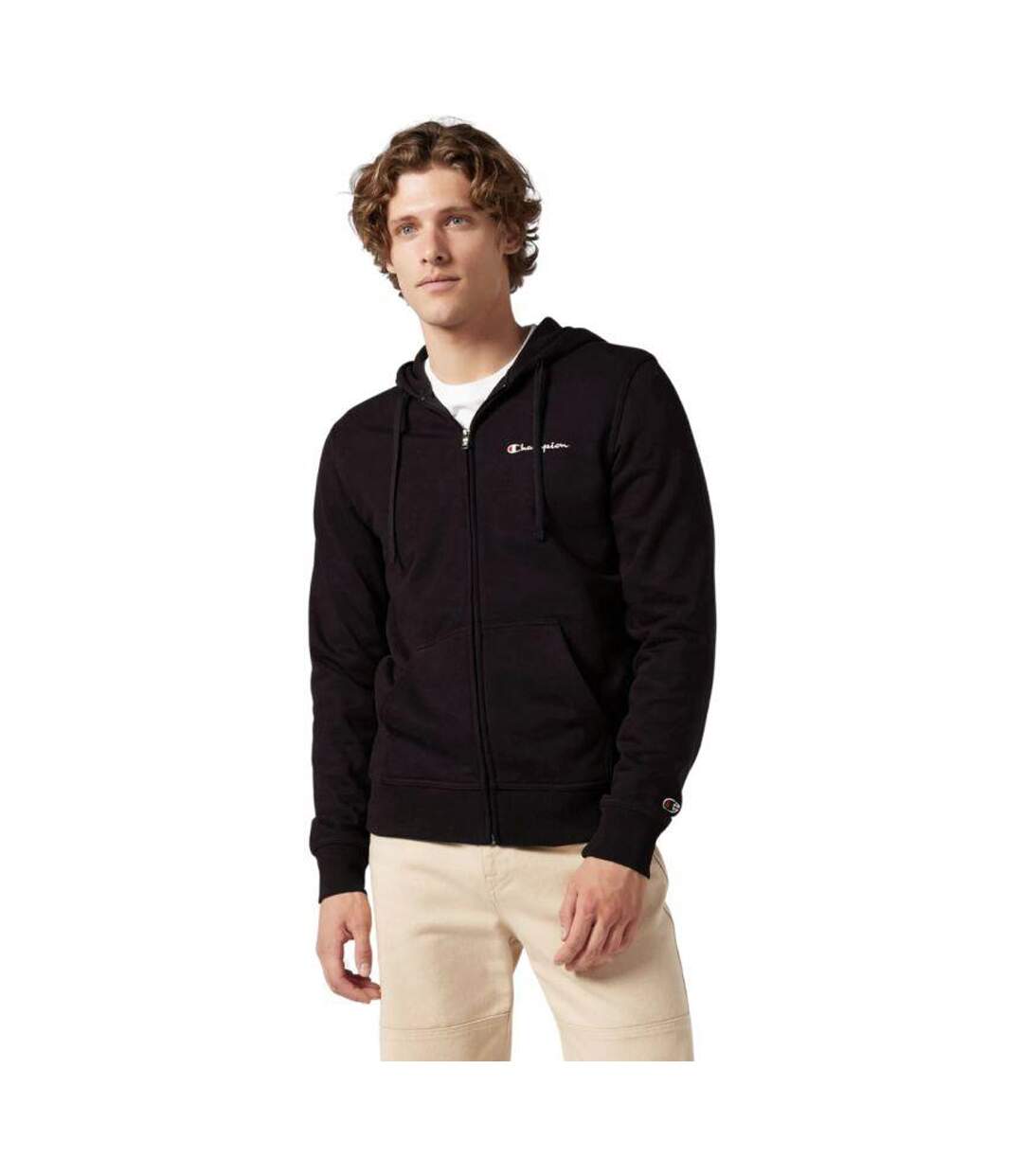 Veste À Capuche Homme Noir Champion-1