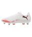 Mens Future 8 Play Graphic Print Soft Ground Football Boots  White Puma-2