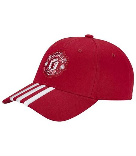 Casquette De Baseball Style Manchester United Fc Femme Rouge Adidas