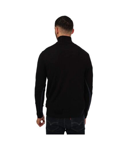 Unisex Adult Tooting Quarter Zip Sweatshirt Navy Ted Baker