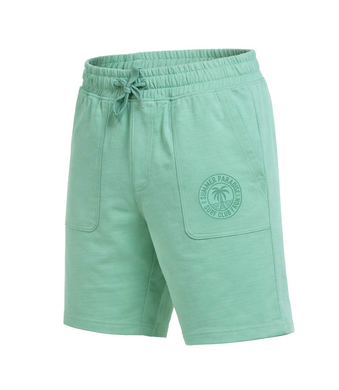 Short homme en french terry 280 GSM avec broderie Paradise Freegun-2