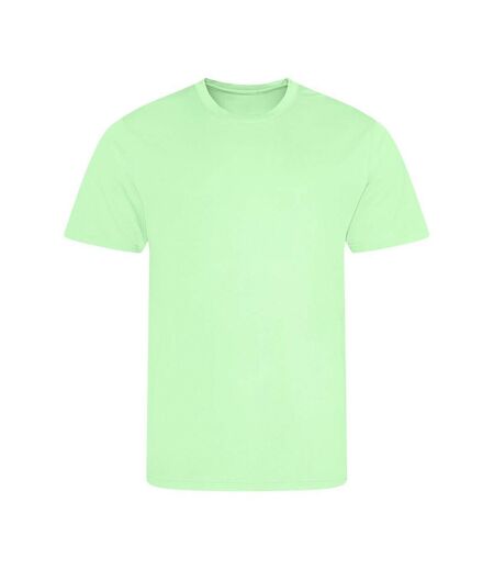 Just Cool Mens Performance Plain T-shirt Melon Green AWDis