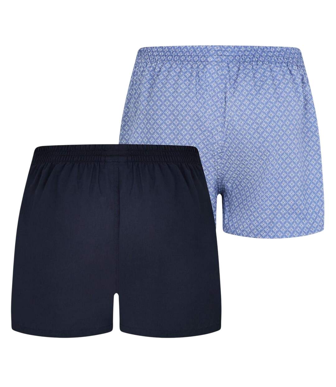 Boxers Motif/style Abstrait Homme Bleu Marine Bleu Boss-2