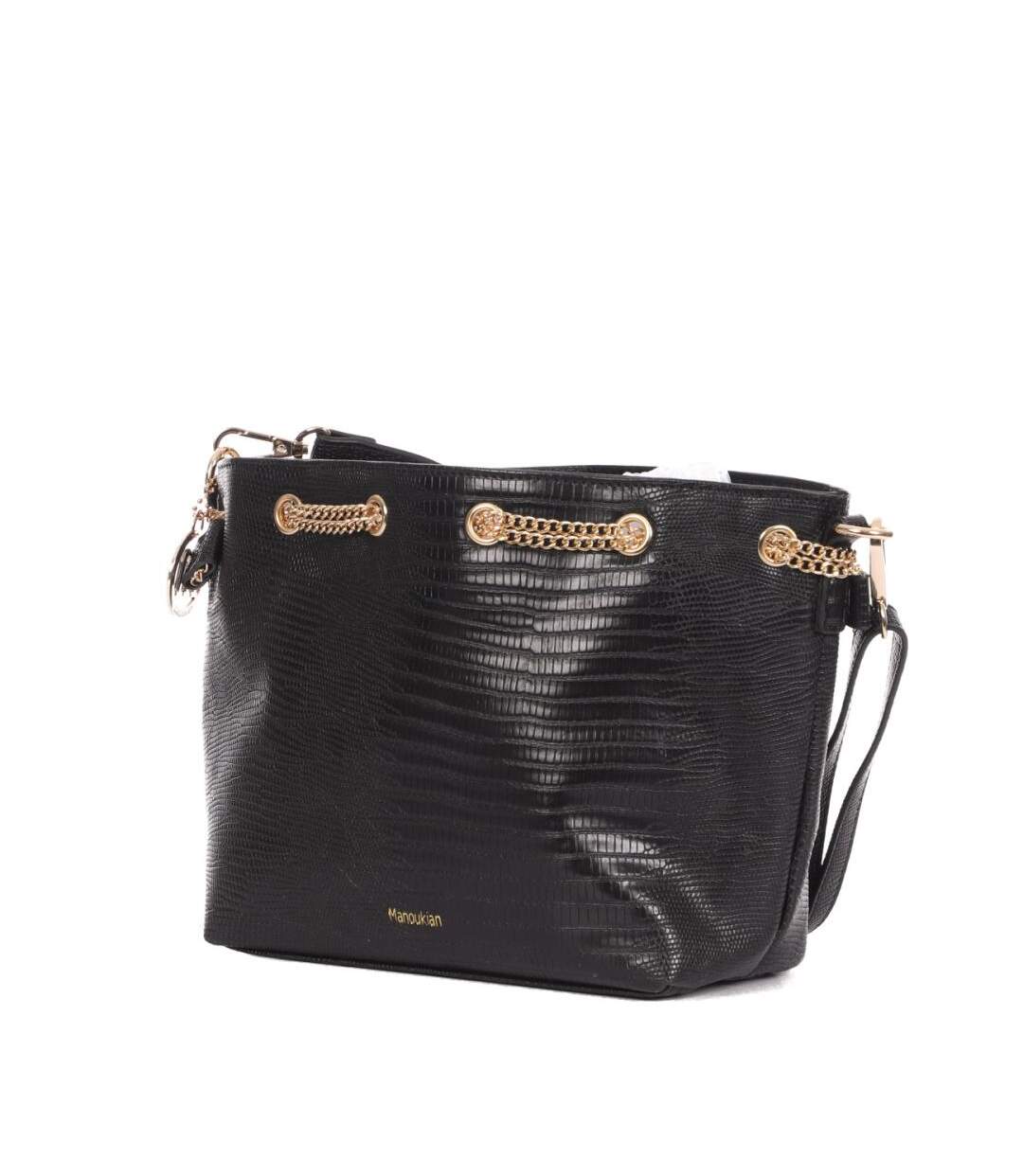 Sac seau Noir Femme Manoukian Milly - Taille unique