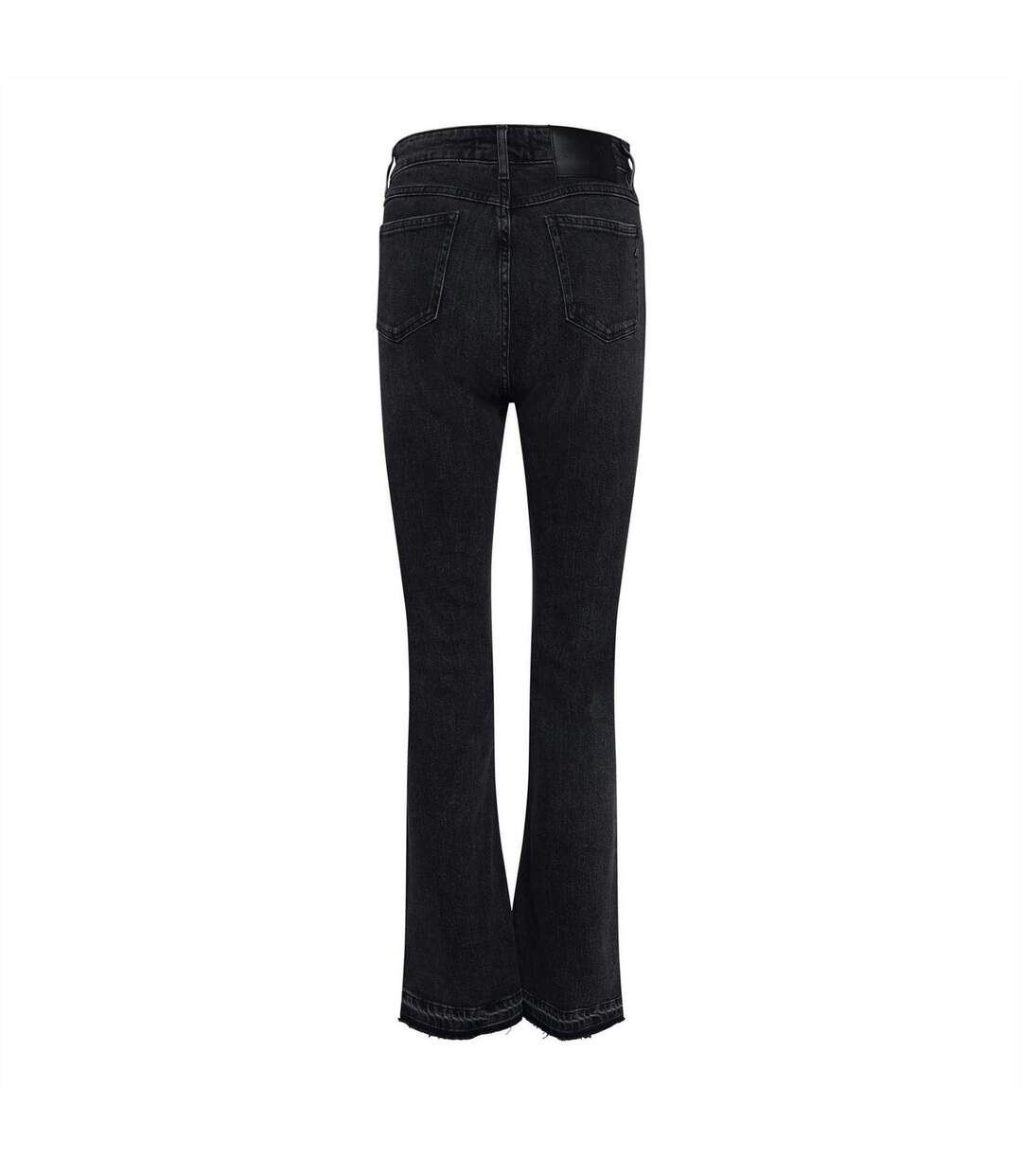 Womens/ladies Cotton Fitted Jeans Grey Replay-2
