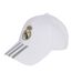Casquette De Baseball Motif/style Real Madrid Cf Adulte Blanc Adidas-1