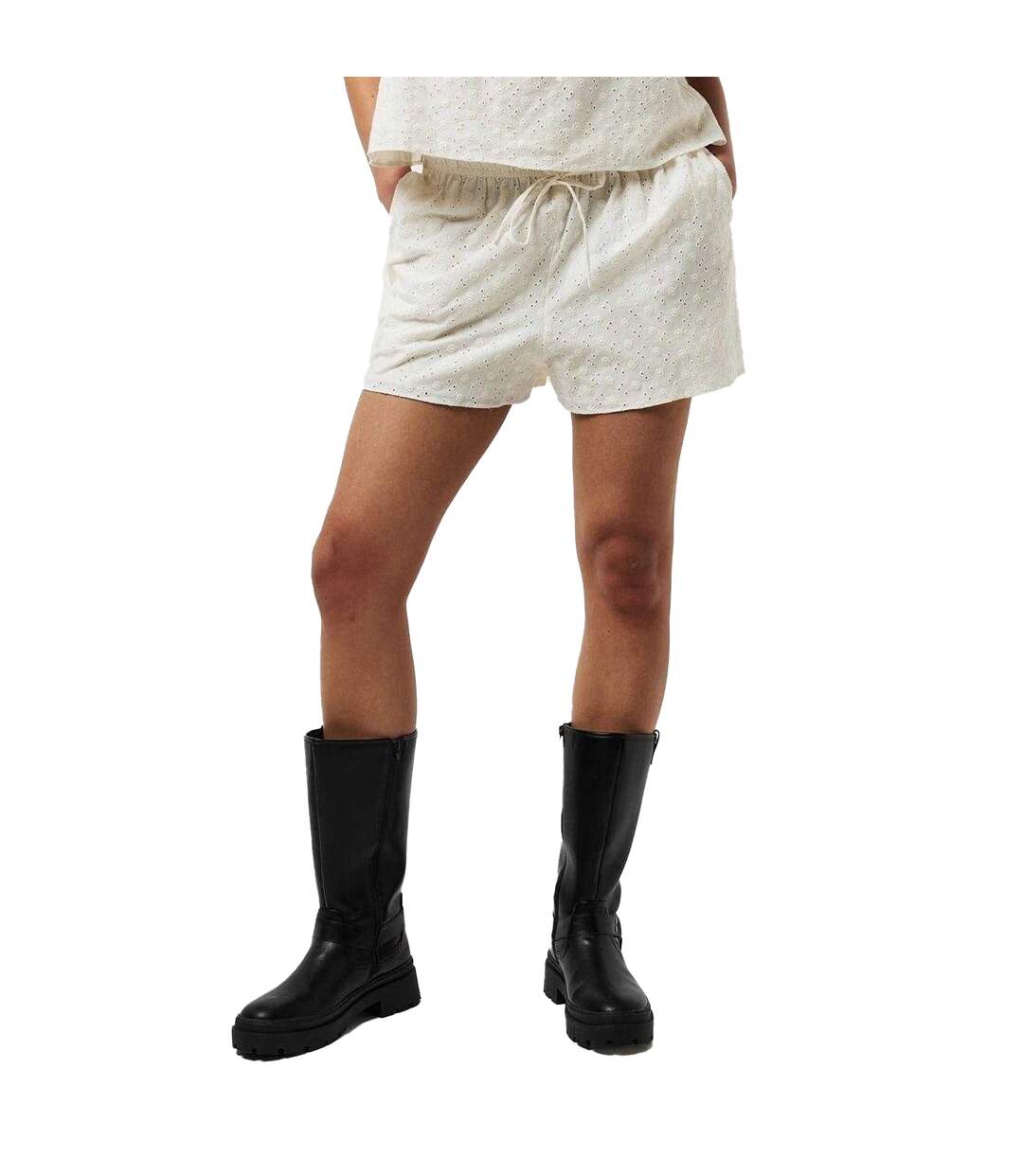 Short Femme Vieux Blanc Jack Wills-3
