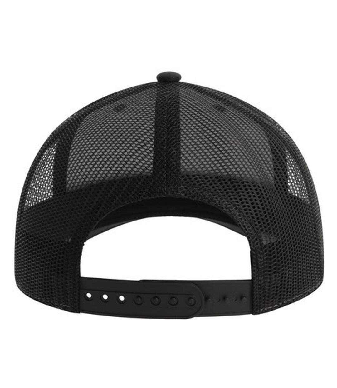 Unisex adult bryce 5 panel trucker cap black Atlantis-2