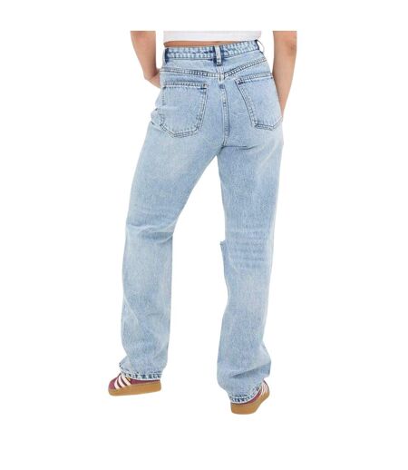 Womens/ladies Mom Jeans Light Blue I Saw It First
