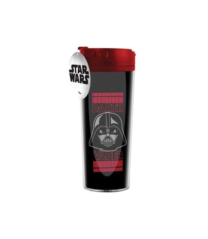 Star Wars Darth Vader Travel Mug (Black/Red) (One Size) - UTPM3468