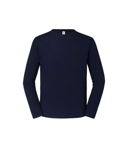 T-shirt Iconic Premium Homme Bleu Marine Foncé Fruit Of The Loom