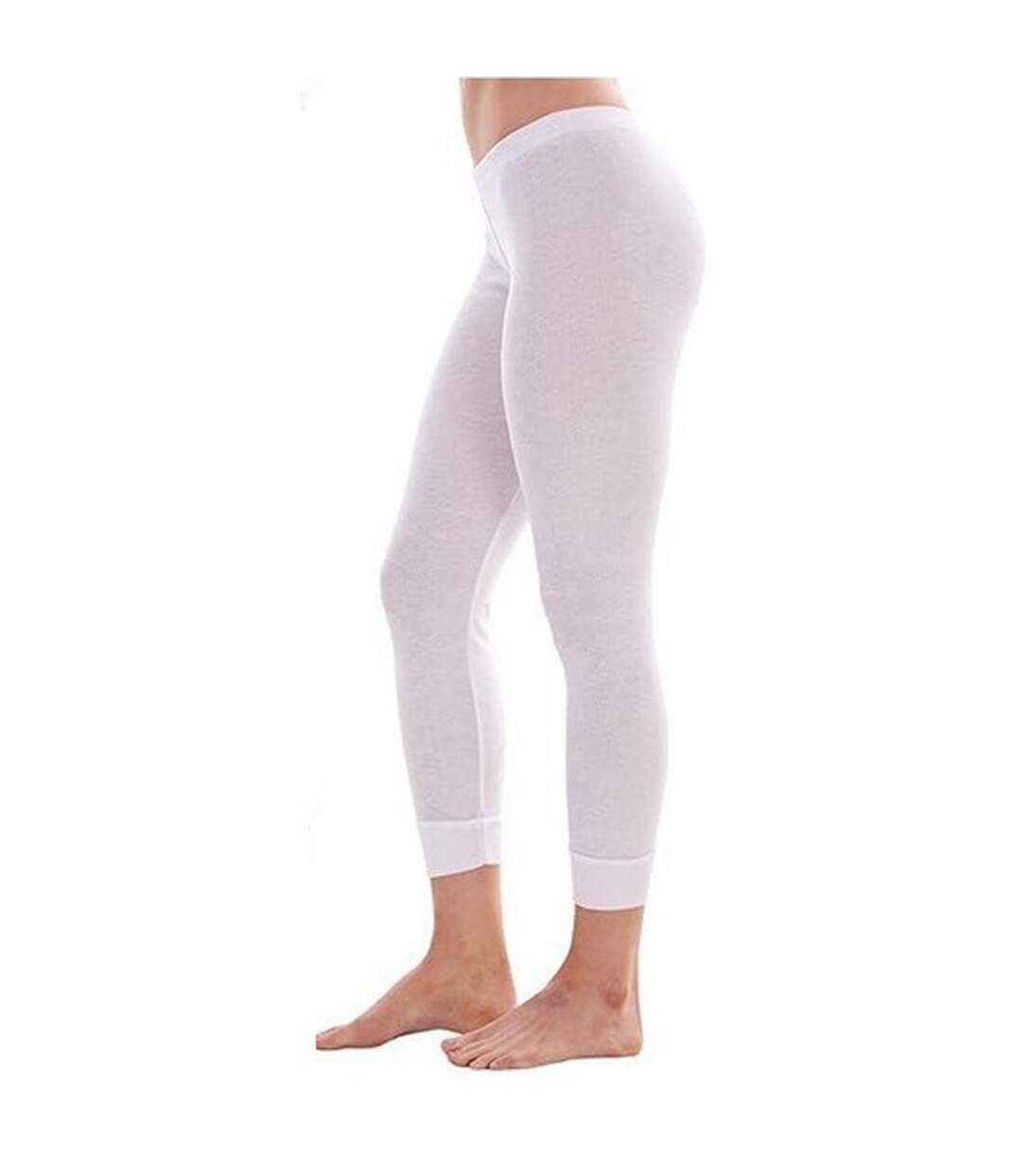 Leggings Thermiques Heatforce Femme Noir Blanc Crème Keanu-2