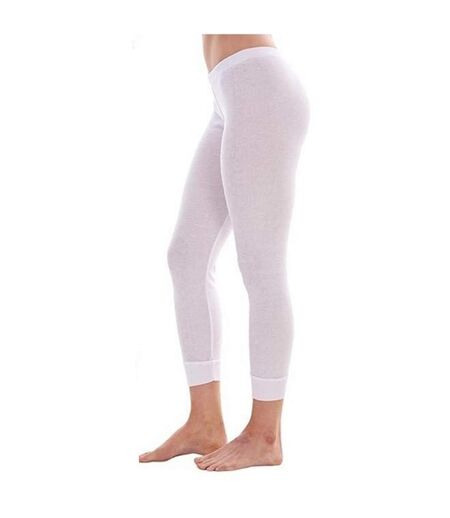 Leggings Thermiques Heatforce Femme Noir Blanc Crème Keanu
