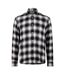 Chemise Motif/style Motif Écossais Liam Homme Gris Moyen Noir Blanc Boss-1