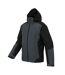 Blouson De Ski À Capuche Ajustable Precision Homme Noir Anthracite Rouge Vif Dare 2B-4