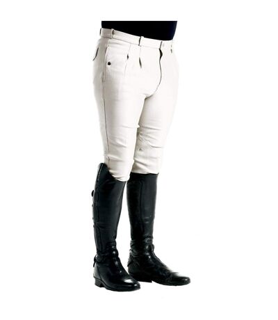 HyPERFORMANCE - Pantalon d'équitation JAKATA - Homme (Blanc) - UTBZ1754