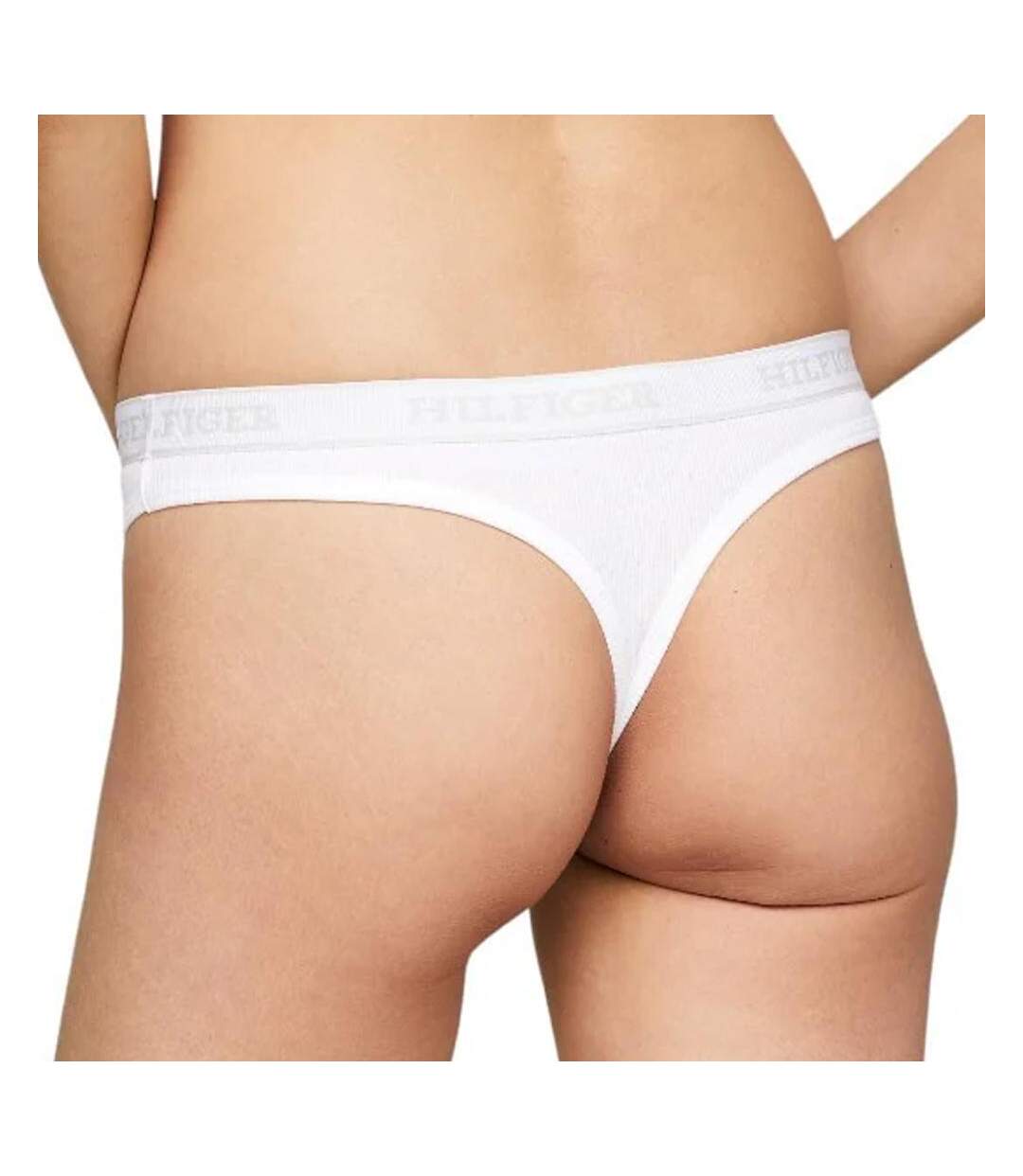 String Blanc Femme Tommy Hilfiger ThongR - L