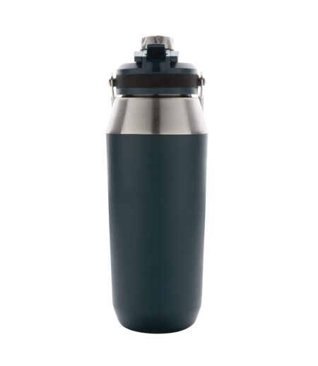 Dual action stainless steel 1l bottle one size navy XD Collection