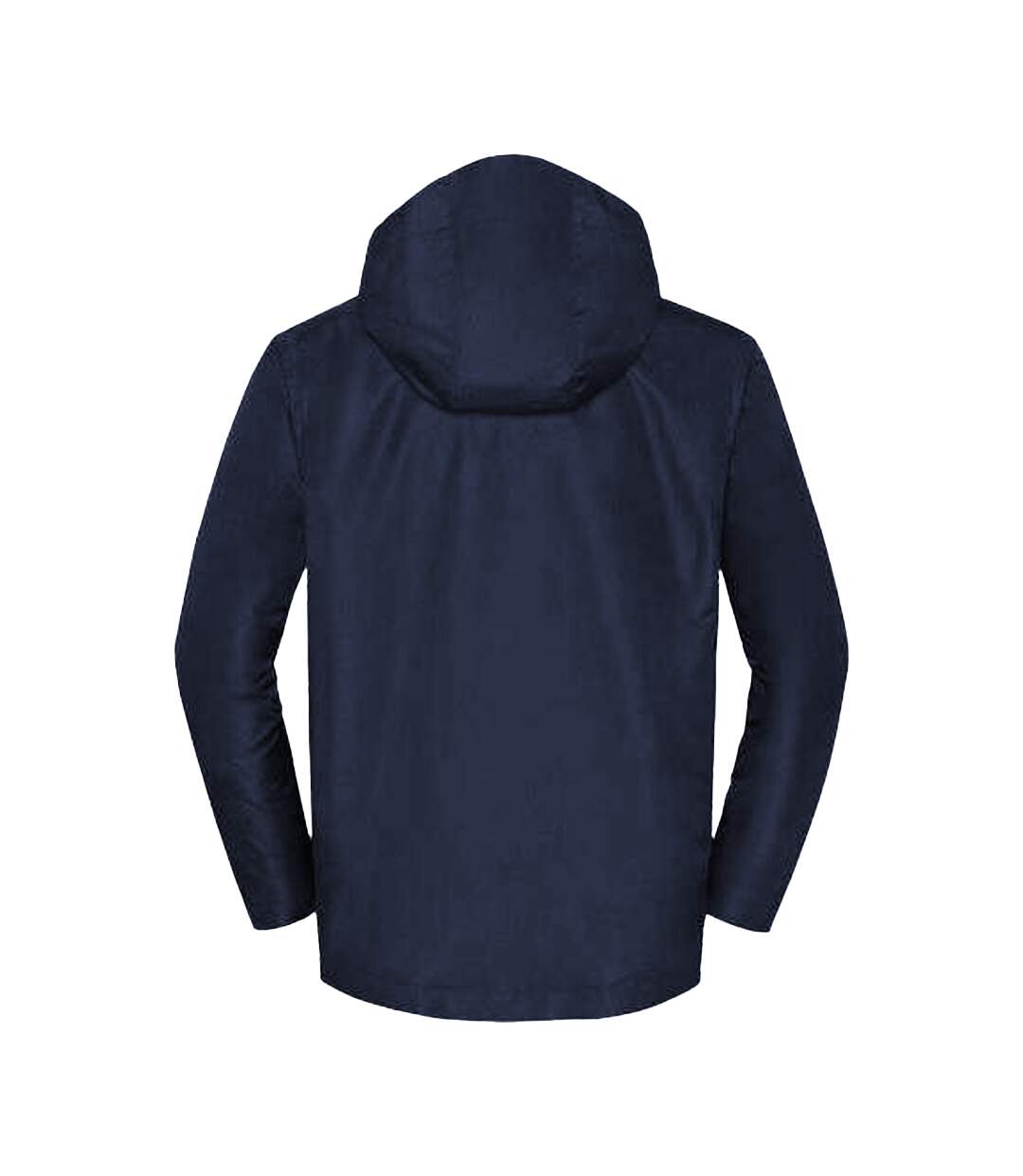 Veste Unie À Capuche Ajustable Et Amovible Essential Homme Bleu Marine Foncé Russell-2