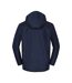 Veste Unie À Capuche Ajustable Et Amovible Essential Homme Bleu Marine Foncé Russell-2