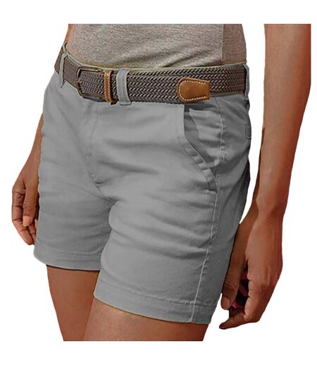 Asquith & Fox Womens/Ladies Classic Fit Shorts (Slate)