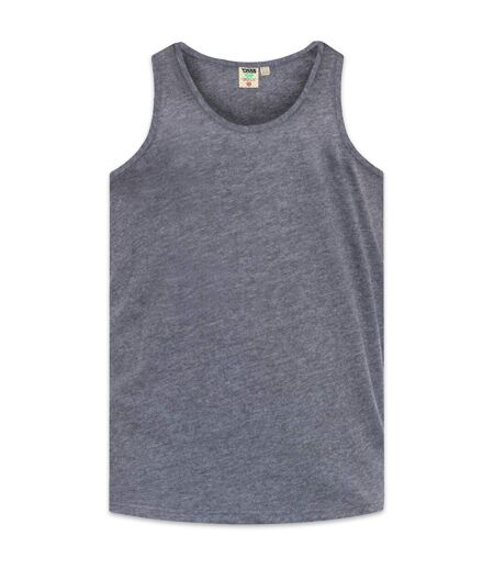 Duke Mens Fabio-2 Kingsize Muscle Vest (Charcoal Melange) - UTDC172