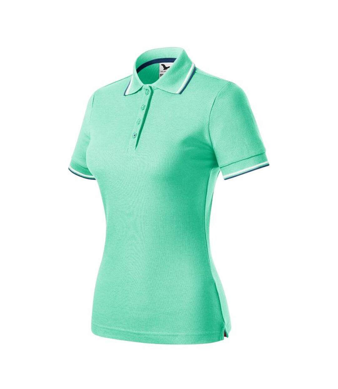 Polo Focus Femme Menthe Malfini-3