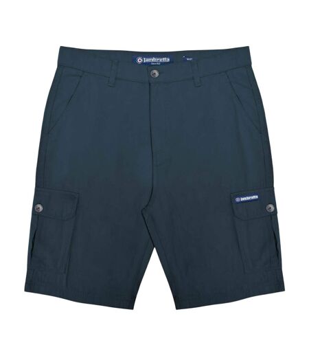 Short À Poches Motif/style Logo En Caoutchouc Homme Bleu Marine Lambretta