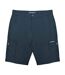 Short À Poches Motif/style Logo En Caoutchouc Homme Bleu Marine Lambretta-2