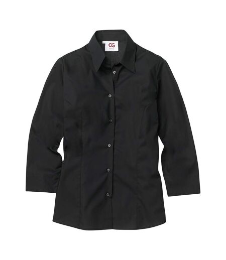 Chemisier Troina Femme Noir CG Workwear