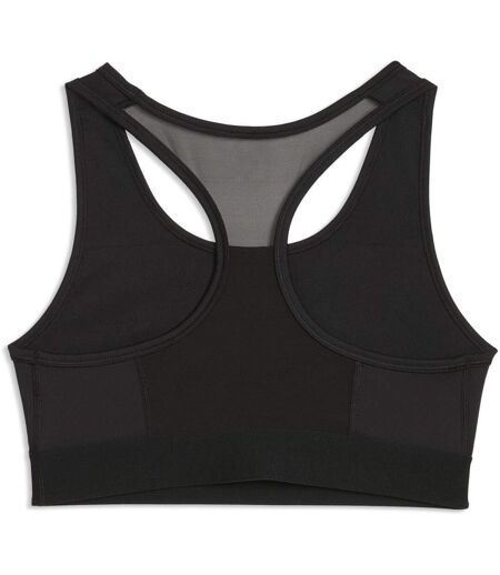 Womens/ladies Hyrox Logo Sports Bra Black Puma