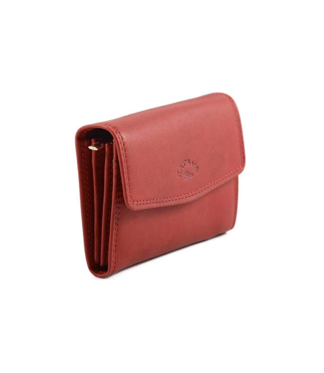 Katana - Porte-monnaie multifonctions en cuir - rouge - 9118-4