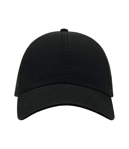 Casquette 6 Panneaux Action Mixte Noir Atlantis