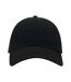 Casquette 6 Panneaux Action Mixte Noir Atlantis-4