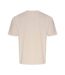 Unisex adult arrow recycled heavy oversized t-shirt stone Ecologie-2