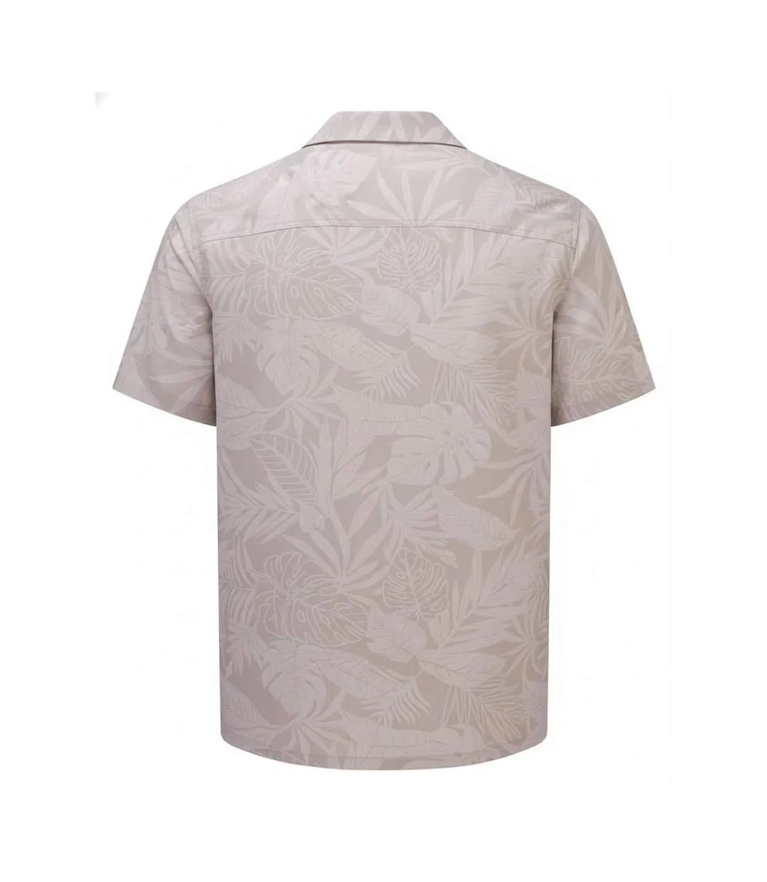Chemise Motif/style Tonal Homme Beige Gris Wombat-2