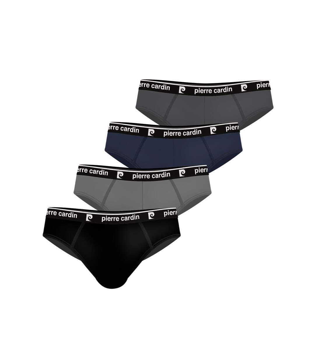 Lot de 4 Slips homme en coton Pierrecardin