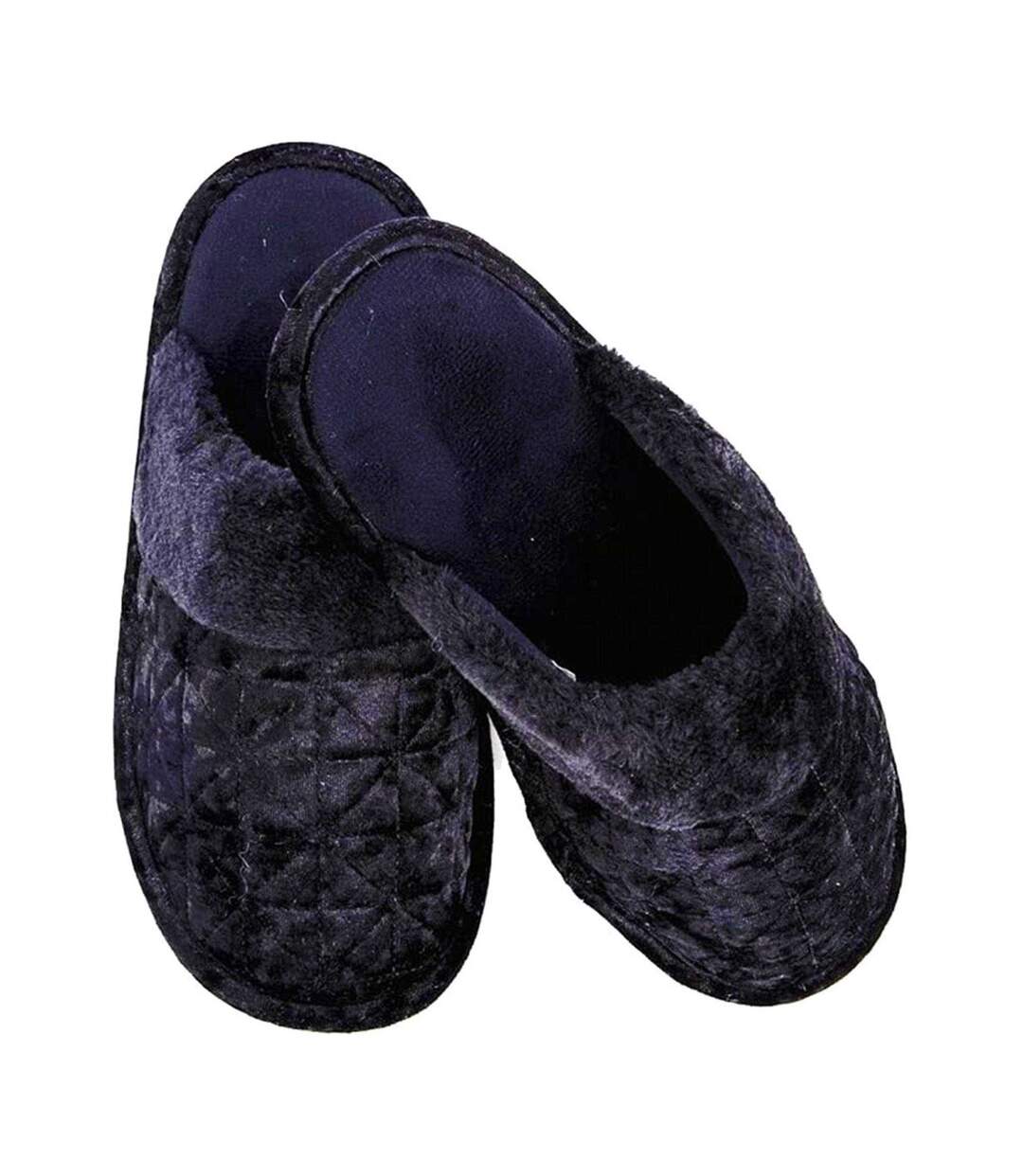 Chaussons Mules Femme Noir Keanu-3
