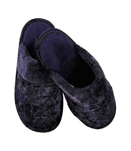 Chaussons Mules Femme Noir Keanu