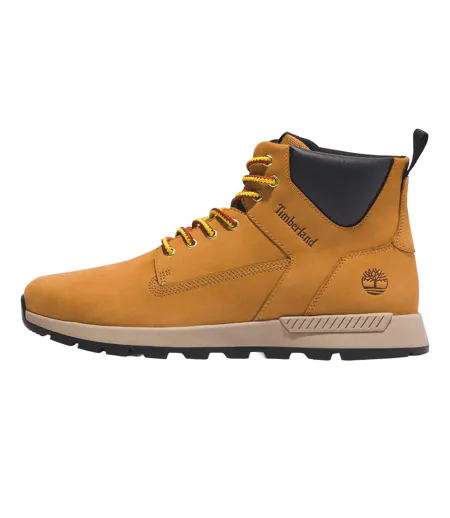 Mens Killington Leather Mid Cut Trekking Trainers Wheat Timberland