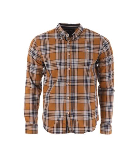 Chemise à Carreaux Homme Jaune RMS26 - L